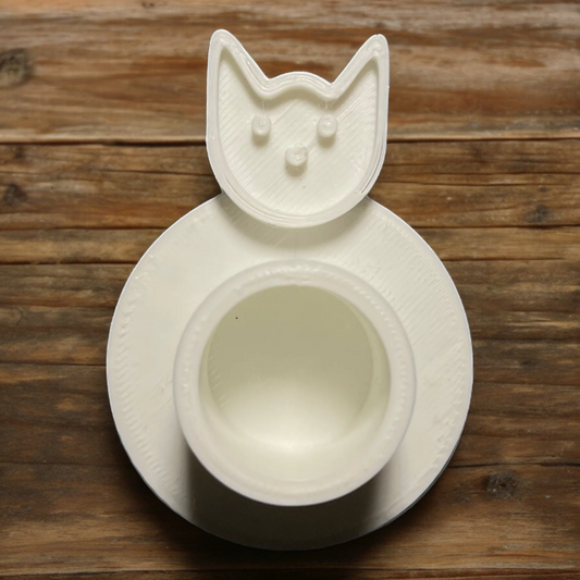 Cat - Taper Candle Holder 7/8